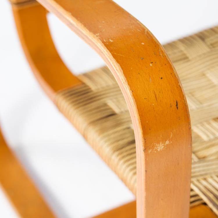 Bild 1 zu Objekt, Set of two 'Bocconi' armchairs and a two-seater sofa, 1939, Giuseppe Pagano Pogatschnig, Maggioni, Gino, Varedo, 154A 91