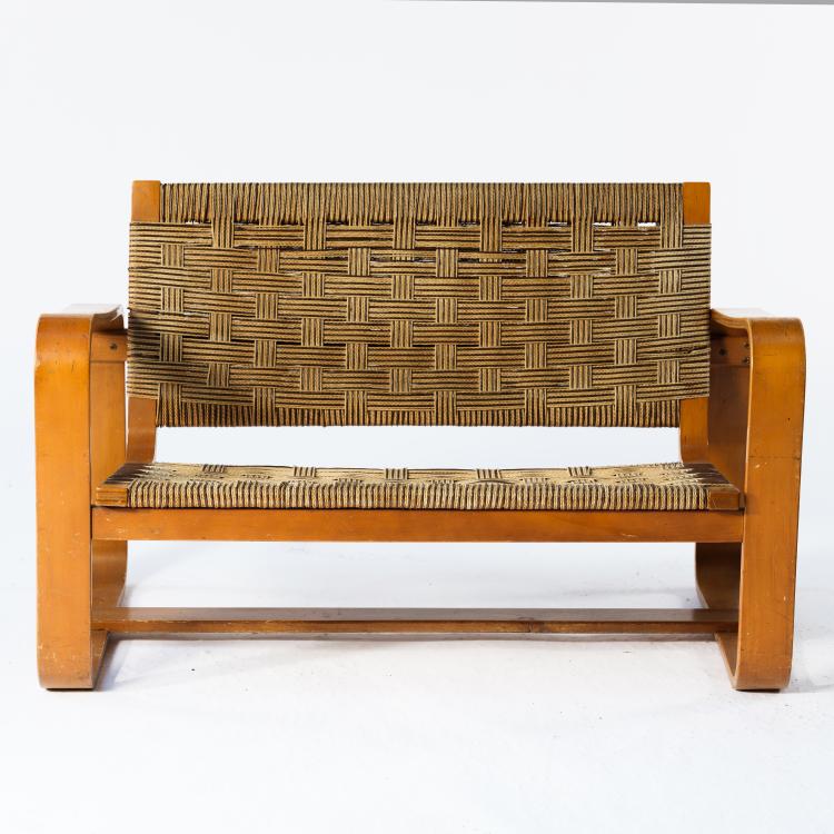 Bild 7 zu Objekt, Set of two 'Bocconi' armchairs and a two-seater sofa, 1939, Giuseppe Pagano Pogatschnig, Maggioni, Gino, Varedo, 154A 91