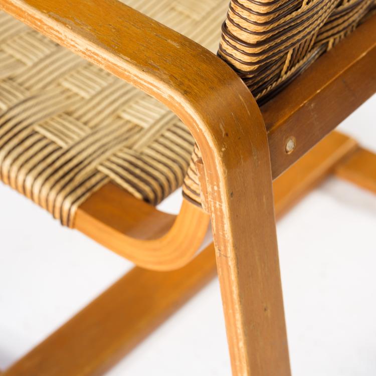 Bild 8 zu Objekt, Set of two 'Bocconi' armchairs and a two-seater sofa, 1939, Giuseppe Pagano Pogatschnig, Maggioni, Gino, Varedo, 154A 91