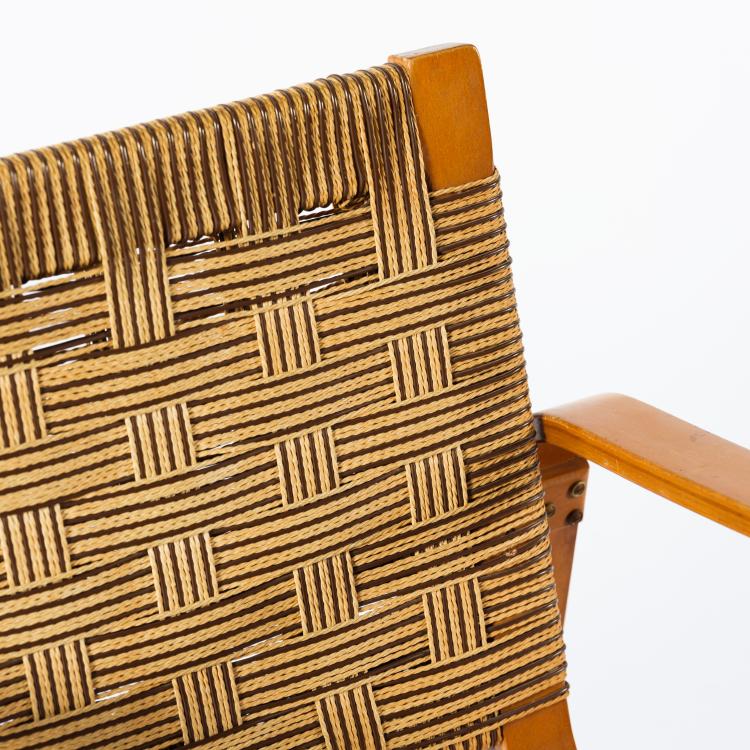 Bild 9 zu Objekt, Set of two 'Bocconi' armchairs and a two-seater sofa, 1939, Giuseppe Pagano Pogatschnig, Maggioni, Gino, Varedo, 154A 91