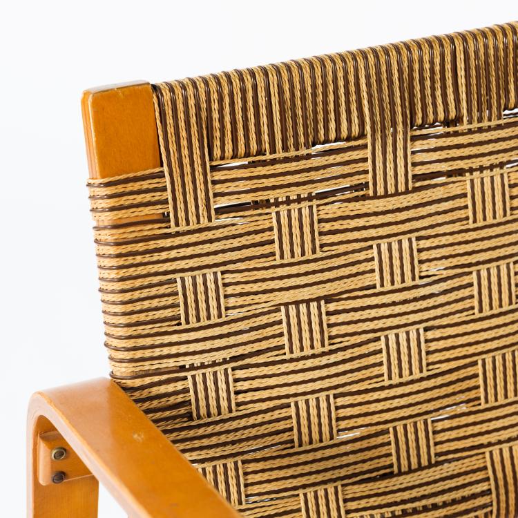 Bild 10 zu Objekt, Set of two 'Bocconi' armchairs and a two-seater sofa, 1939, Giuseppe Pagano Pogatschnig, Maggioni, Gino, Varedo, 154A 91