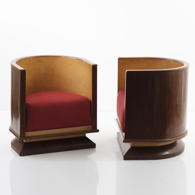 Bild 2 zu Objekt, Two armchairs, c. 1930, Italien, 155A 1
