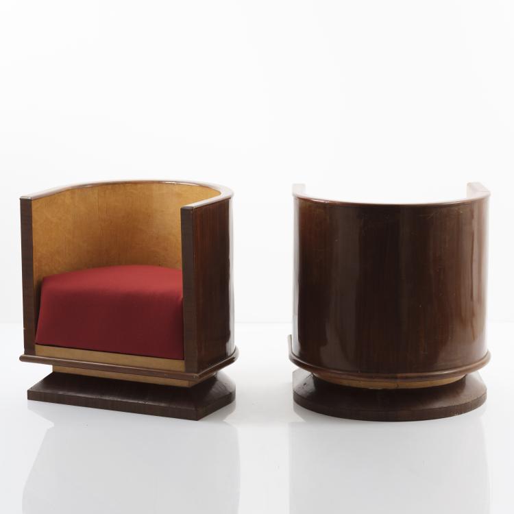 Bild 3 zu Objekt, Two armchairs, c. 1930, Italien, 155A 1