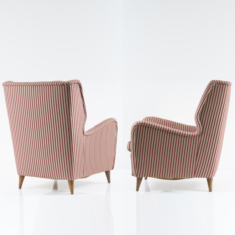Bild 3 zu Objekt, Two armchairs, 1950s, Italien, 155A 26