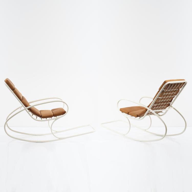 Bild 1 zu Objekt, Zwei Schaukelst&uuml;hle, 1970er Jahre, Frankreich, 155B 547