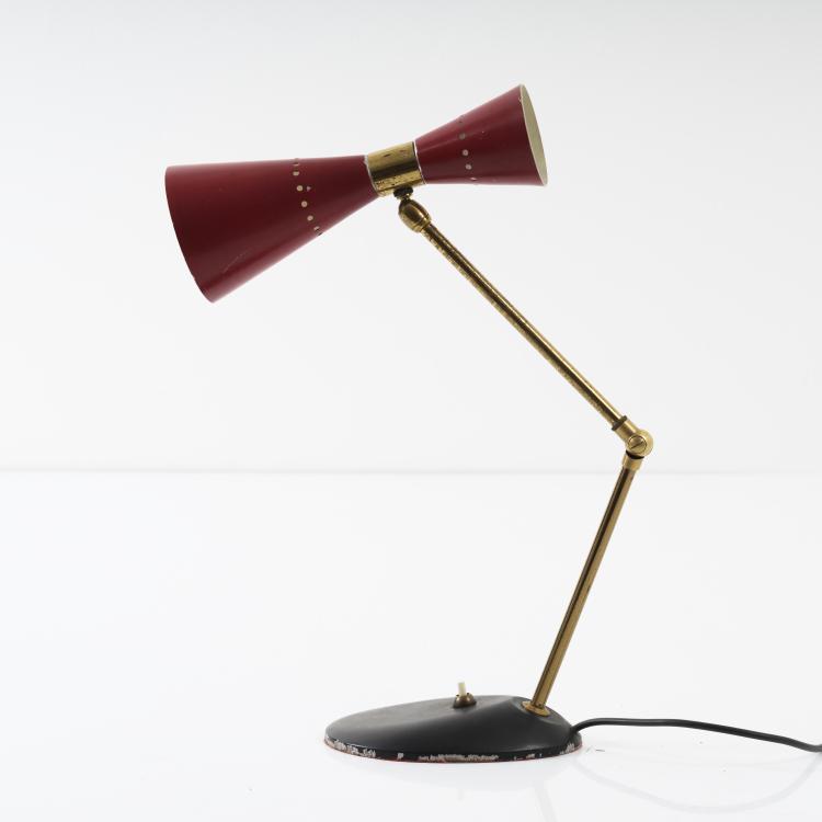 Hauptbild zu Objekt, Table light, 1950s, Italien, 155A 33