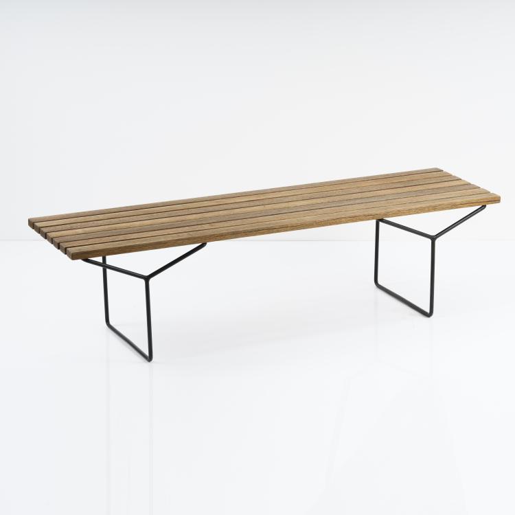 Bild 1 zu Objekt, Bench, similar to '400 R', c. 1951, Harry Bertoia (in the style of), Italien, 155B 411