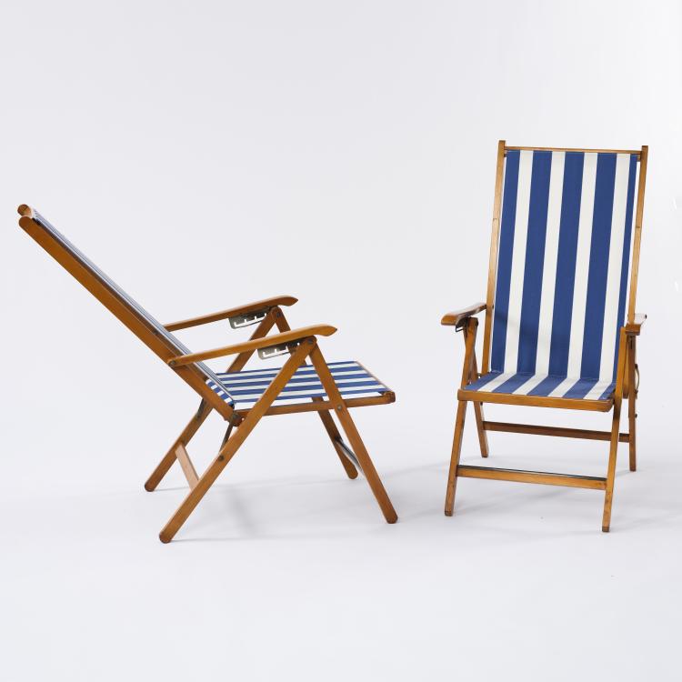 Bild 1 zu Objekt, Zwei Sonnenst&uuml;hle, 1960er Jahre, Reguitti, Fratelli, Agnosine, 155A 117