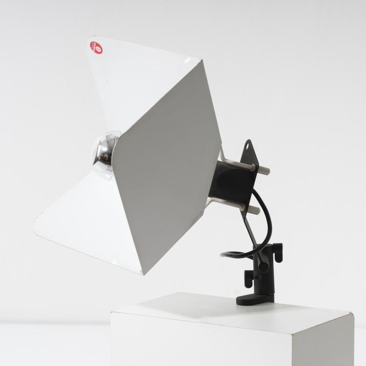 Bild 4 zu Objekt, 'Triedro' clip-on light, 1971, Joe Colombo, Stilnovo, Mailand, 155A 166