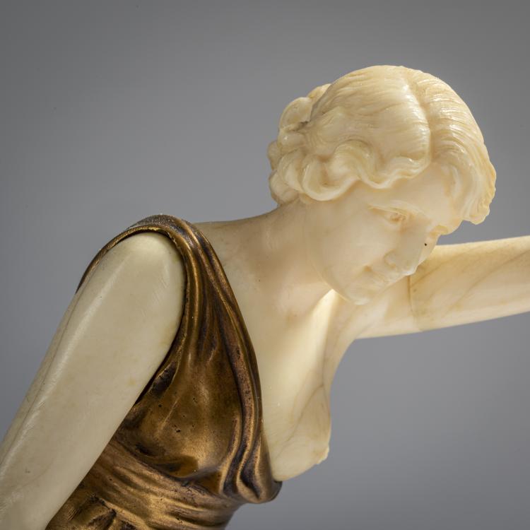 Bild 6 zu Objekt, 'Griechin mit Fackel', um 1920, Ferdinand Preiss, 153C 455