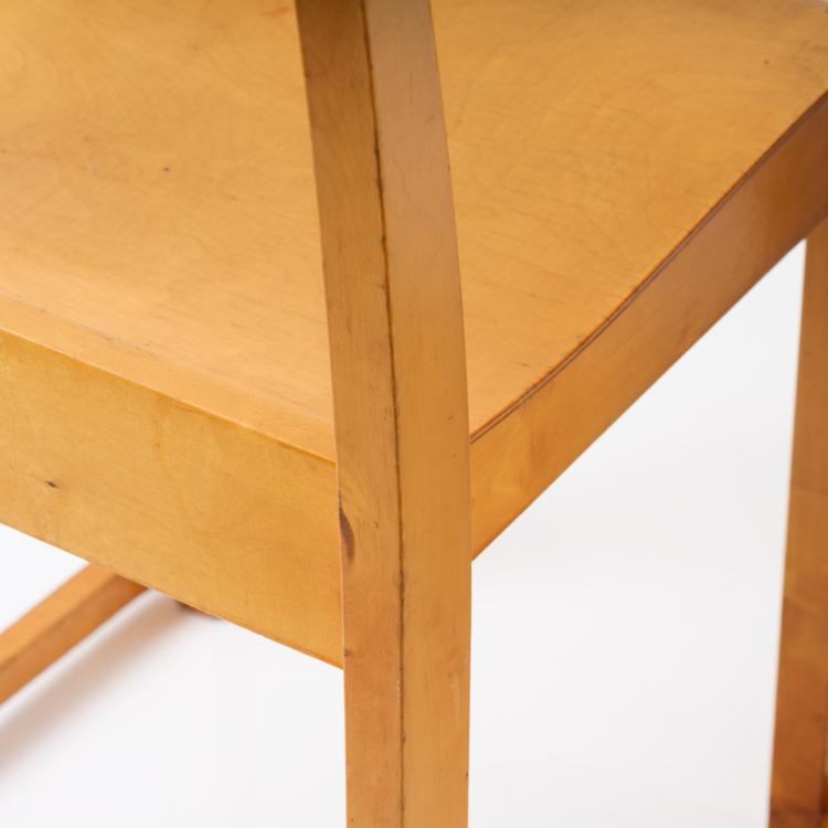 Bild 5 zu Objekt, Sechs Stapelst&uuml;hle 'Orkesterstolen', 1932, Sven Markelius, Svenska M&ouml;belfabrikerna, Bodafors, 154A 77