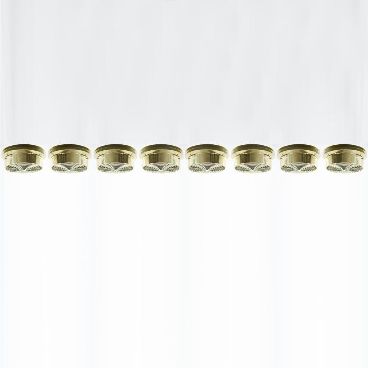 Hauptbild zu Objekt, Acht Deckenleuchten '559/40', um 1960, Hans-Agne Jakobsson, Jakobsson, Hans Agne, Markaryd, 155B 525