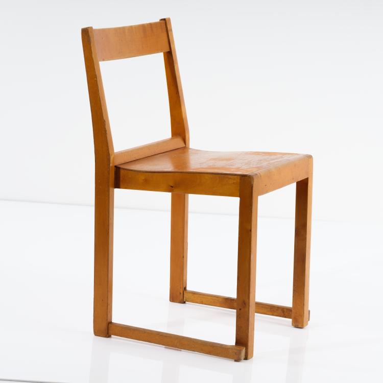 Bild 1 zu Objekt, Child's chair 'Orkesterstolen', 1932, Sven Markelius, Svenska M&ouml;belfabrikerna, Bodafors, 154A 78