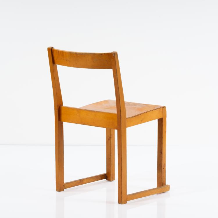 Bild 2 zu Objekt, Child's chair 'Orkesterstolen', 1932, Sven Markelius, Svenska M&ouml;belfabrikerna, Bodafors, 154A 78