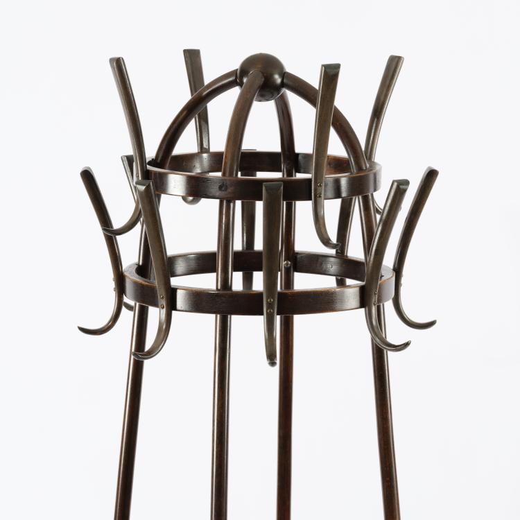 Bild 2 zu Objekt, Standing coat rack, c. 1900, Kohn, J. & J., Wien, 153C 777
