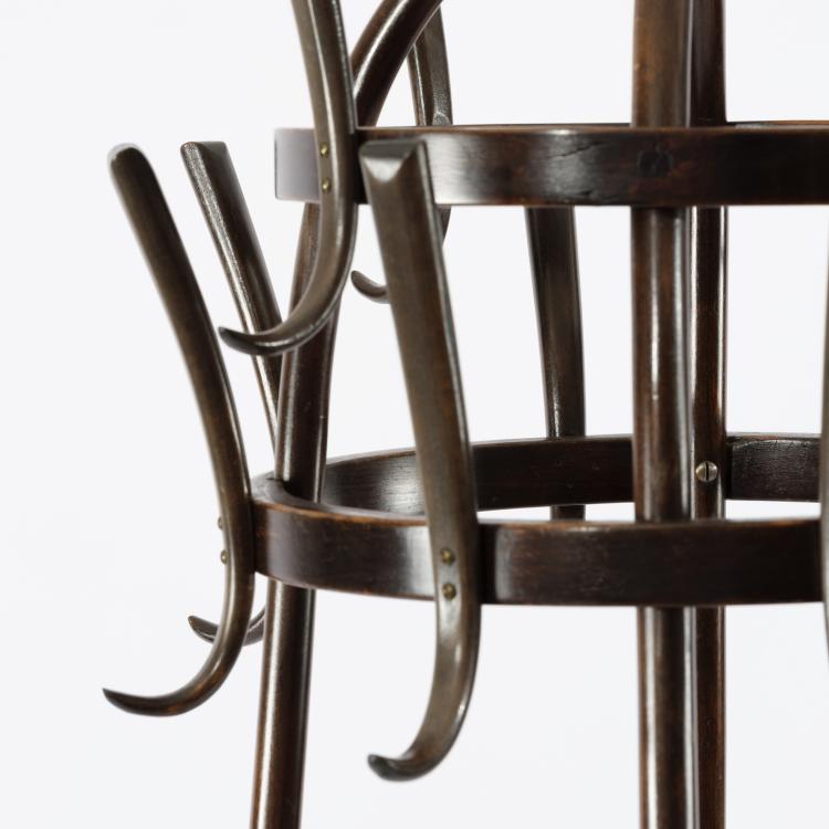 Bild 5 zu Objekt, Standing coat rack, c. 1900, Kohn, J. & J., Wien, 153C 777