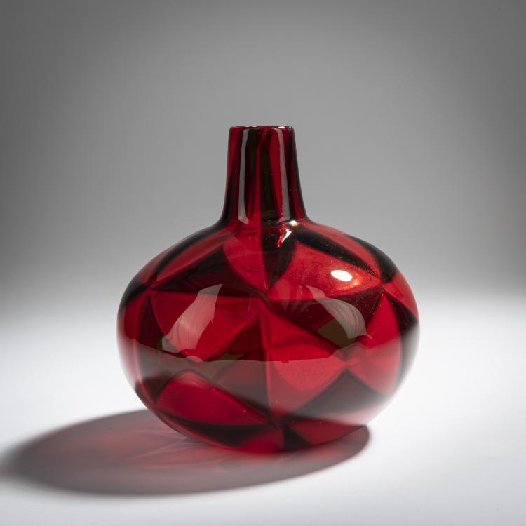 Bild 1 zu Objekt, 'Intarsio' vase, 1961-63, Ercole Barovier, Barovier & Toso, Murano, 155C 839