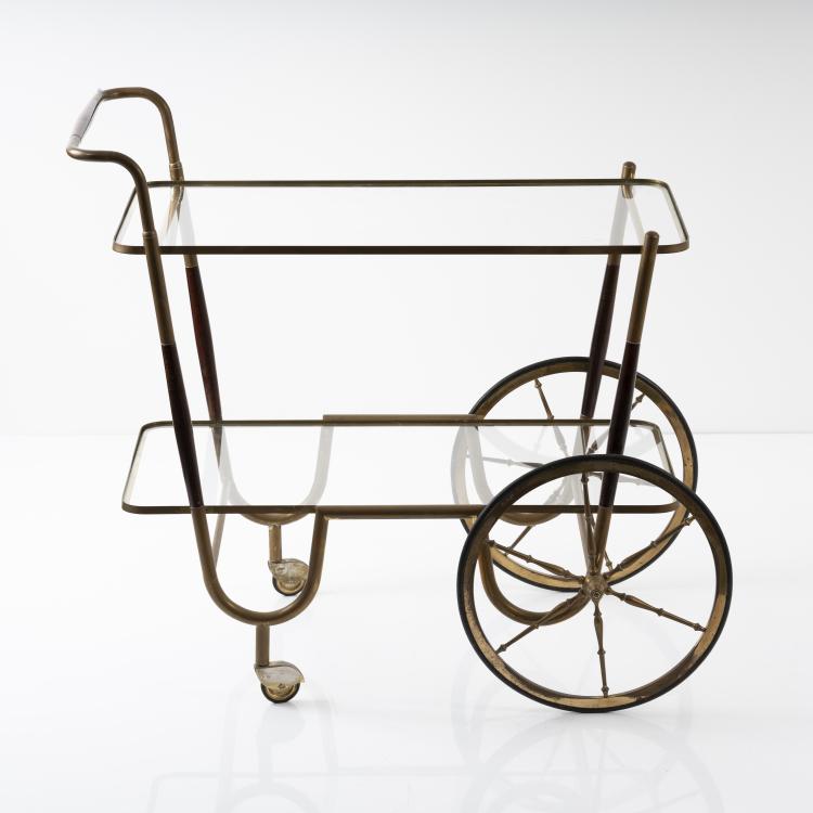 Bild 2 zu Objekt, Serving trolley, 1950s, Aldo Tura (attributed), Tura, Mailand (zugeschrieben), 155A 27