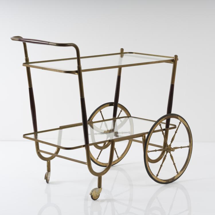 Bild 3 zu Objekt, Serving trolley, 1950s, Aldo Tura (attributed), Tura, Mailand (zugeschrieben), 155A 27