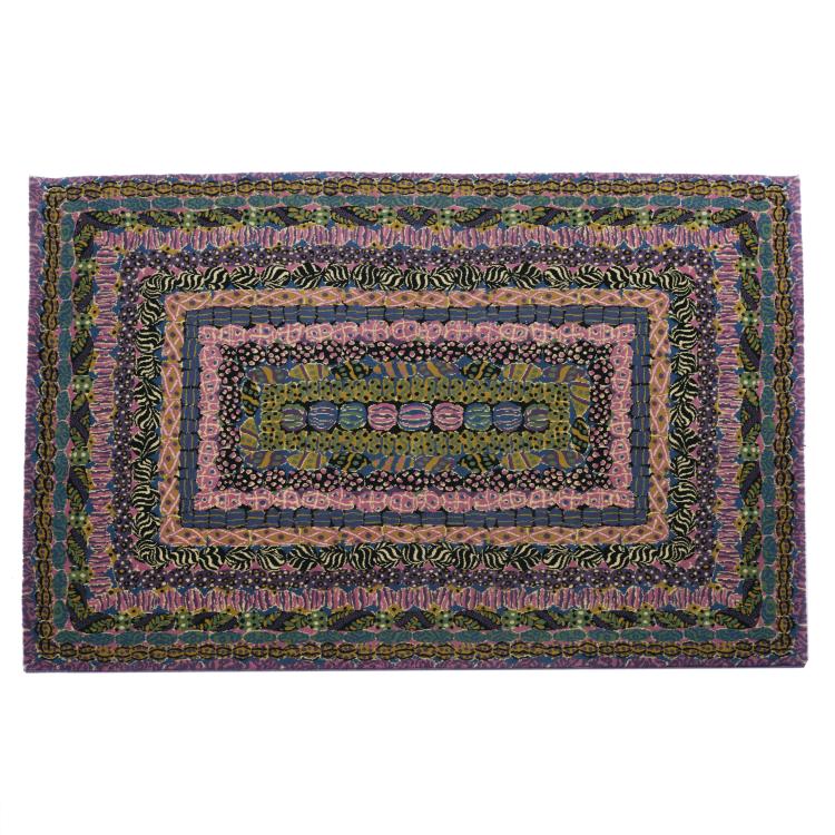 Hauptbild zu Objekt, Carpet, 1980s, Ottavio Missoni, Vestor, T. & J., Golasecca; Missoni, Mailand, 154A 117