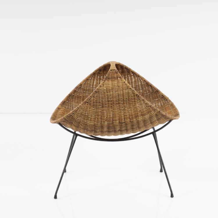 Bild 1 zu Objekt, Newspaper basket, 1950s, Italien, 155A 34