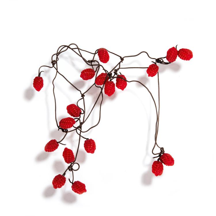 Hauptbild zu Objekt, Collier 'Raspberries', 2006/2014, David Bielander, 154B 205