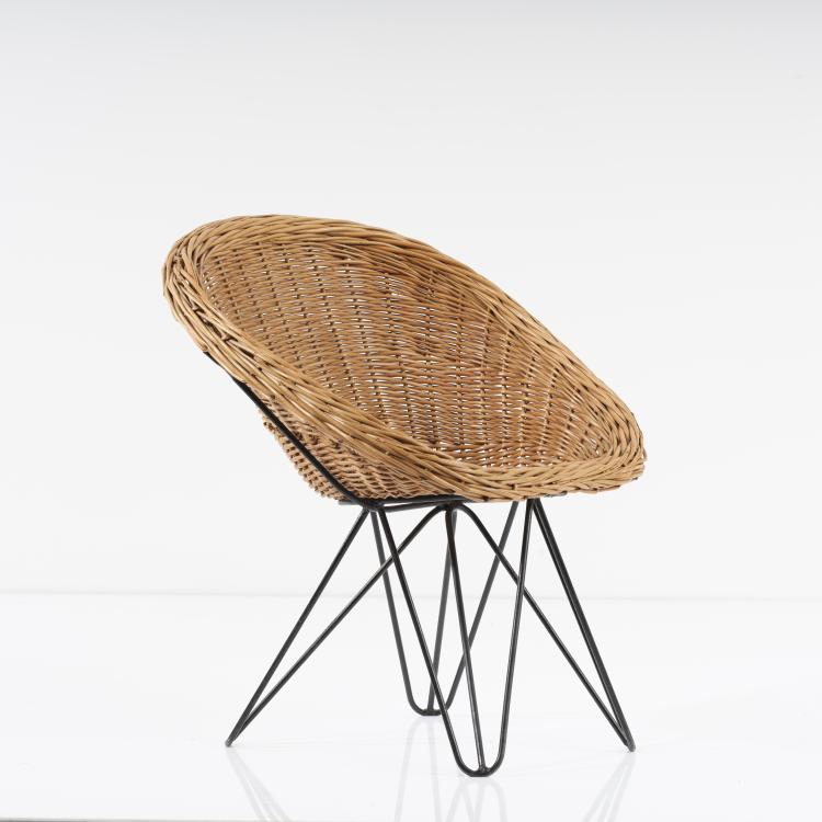 Bild 2 zu Objekt, Kinder-Korbsessel, 1950er Jahre, Italien, 155A 71