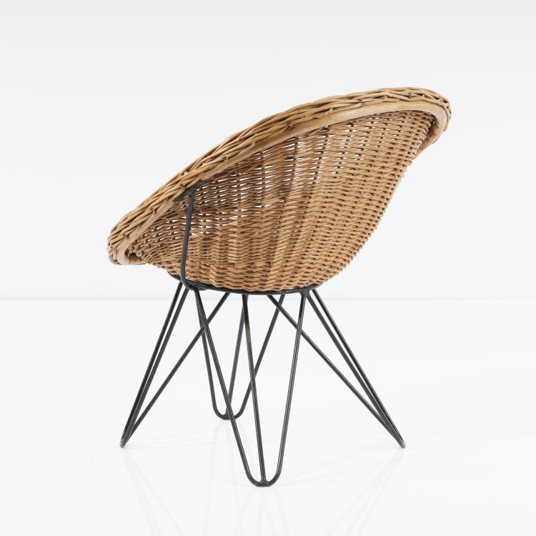 Bild 4 zu Objekt, Kinder-Korbsessel, 1950er Jahre, Italien, 155A 71