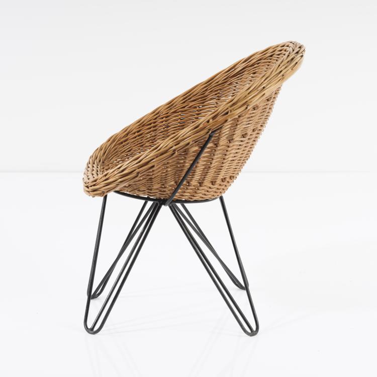 Bild 5 zu Objekt, Kinder-Korbsessel, 1950er Jahre, Italien, 155A 71