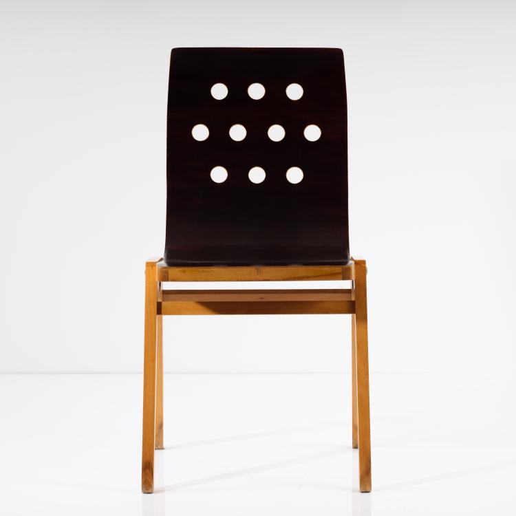 Bild 4 zu Objekt, 'Stadthallenstuhl - 3-4-3', 1951, Roland Rainer, E. & A. Pollak, Wien, 155B 416