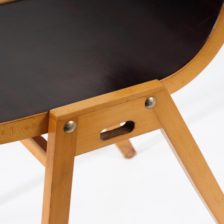 Bild 9 zu Objekt, 'Stadthallenstuhl - 3-4-3', 1951, Roland Rainer, E. & A. Pollak, Wien, 155B 416