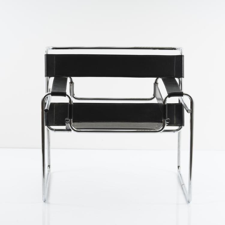 Bild 4 zu Objekt, Armlehnsessel 'B3' - 'Wassily', 1925, Marcel Breuer, Gavina, Mailand, 155B 260
