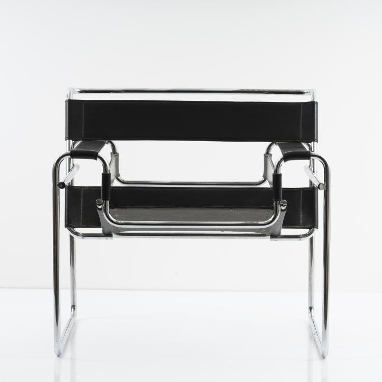 Bild 5 zu Objekt, Armlehnsessel 'B3' - 'Wassily', 1925, Marcel Breuer, Gavina, Mailand, 155B 260