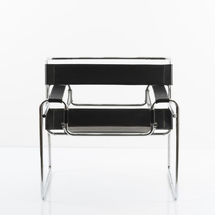 Bild 6 zu Objekt, Armlehnsessel 'B3' - 'Wassily', 1925, Marcel Breuer, Gavina, Mailand, 155B 260