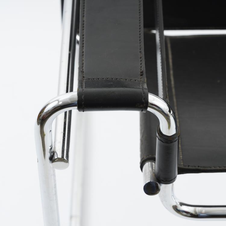 Bild 7 zu Objekt, Armlehnsessel 'B3' - 'Wassily', 1925, Marcel Breuer, Gavina, Mailand, 155B 260