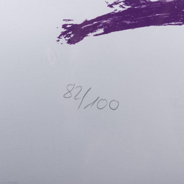 Bild 2 zu Objekt, 'Lidl picture for Unicef', 1997, J&ouml;rg Immendorff, 154D 464