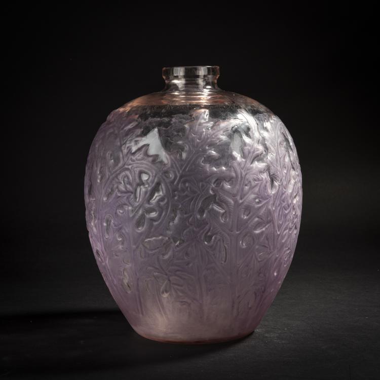 Bild 1 zu Objekt, Vase 'Acanthes', 1921, Ren&eacute; Lalique, Lalique, Ren&eacute;, Wingen-sur-Moder, 153A 12