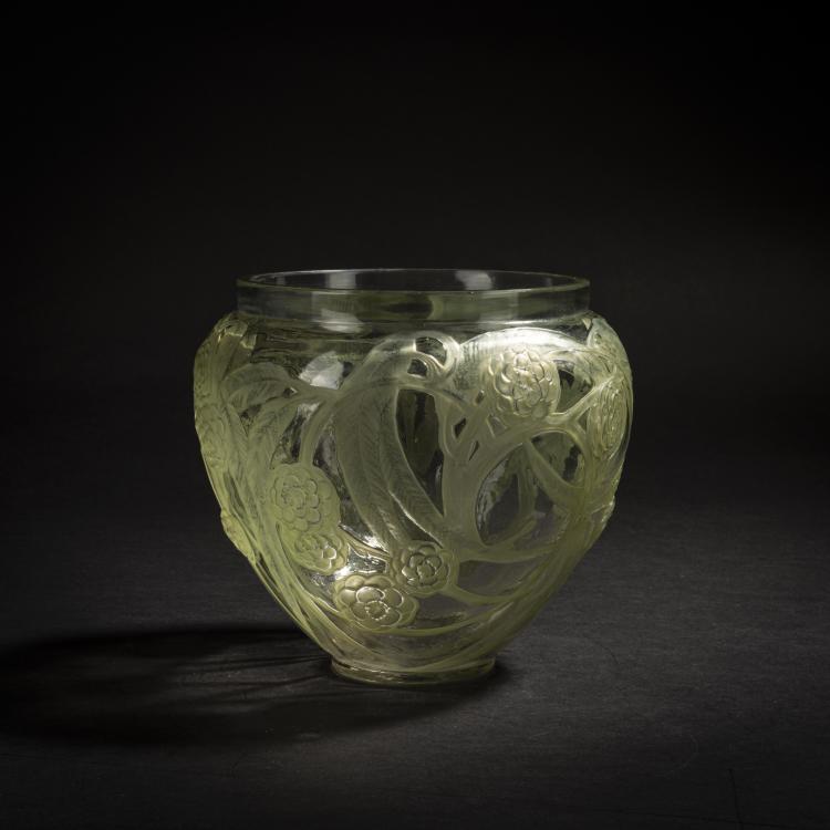 Bild 1 zu Objekt, Vase 'N&eacute;fliers', 1923, Ren&eacute; Lalique, Lalique, Ren&eacute;, Wingen-sur-Moder, 153A 19