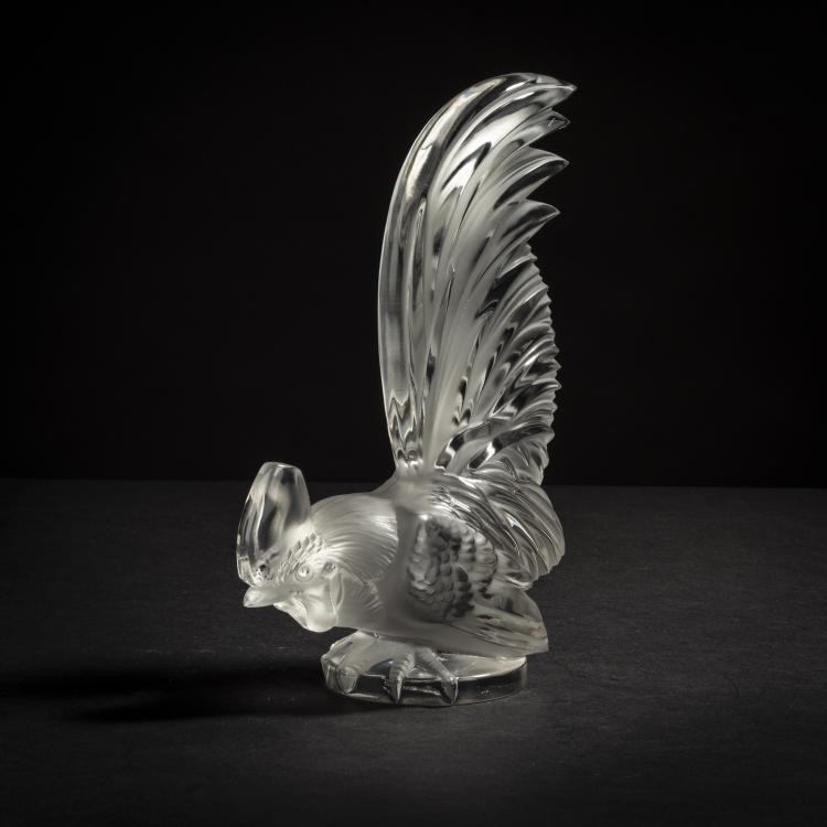 Bild 1 zu Objekt, Briefbeschwerer 'Coq nain', 1928, Ren&eacute; Lalique, Lalique, Ren&eacute;, Wingen-sur-Moder, 153A 36
