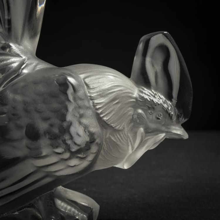 Bild 4 zu Objekt, Briefbeschwerer 'Coq nain', 1928, Ren&eacute; Lalique, Lalique, Ren&eacute;, Wingen-sur-Moder, 153A 36