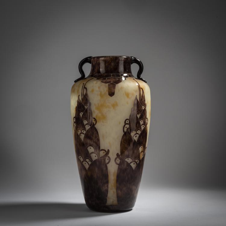 Bild 3 zu Objekt, Henkelvase 'Lauriers', 1924-27, Schneider, Epinay-sur-Seine, 153B 309