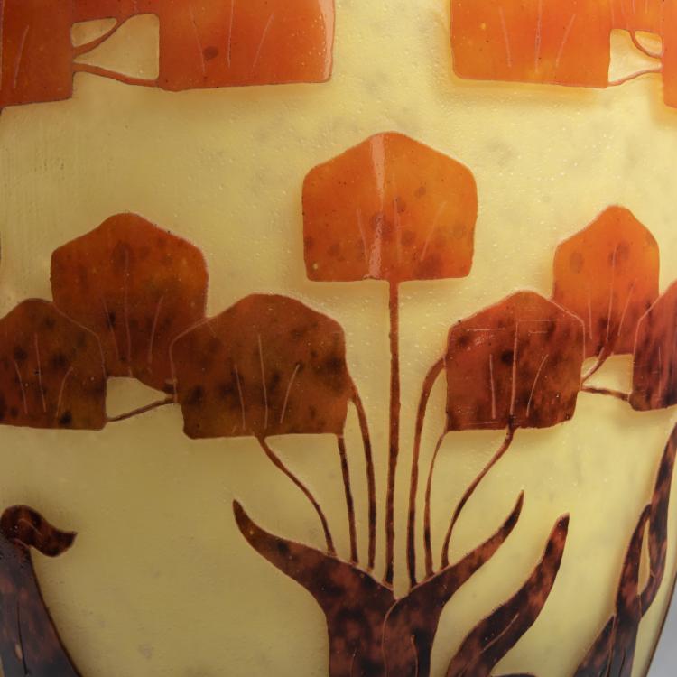 Bild 3 zu Objekt, Fu&szlig;vase 'Amourettes', 1922-25, Schneider, Epinay-sur-Seine, 153B 299