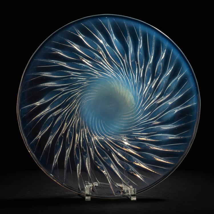 Hauptbild zu Objekt, 'Algues' plate, 1933, Ren&eacute; Lalique, Lalique, Ren&eacute;, Wingen-sur-Moder, 153A 53