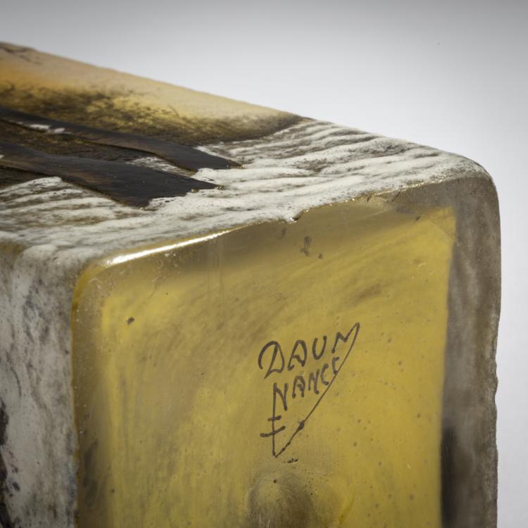 Bild 3 zu Objekt, Vase 'Cr&eacute;puscule neige' oder 'Paysage hiver', um 1906, Daum Fr&egrave;res, Nancy, 153B 131