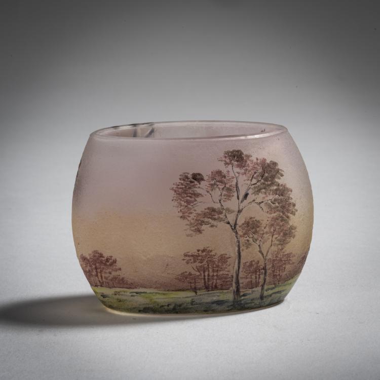 Bild 2 zu Objekt, Vase 'Paysage mauve', 1907, Daum Fr&egrave;res, Nancy, 153B 136