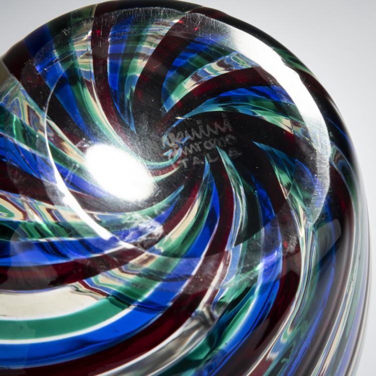 Bild 4 zu Objekt, 'A canne ritorte' jug, c. 1955, Fulvio Bianconi, Venini & C., Murano, 155C 783