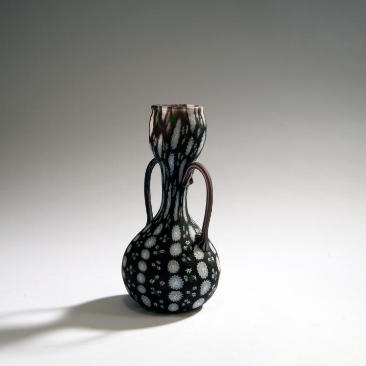 Bild 1 zu Objekt, Vase with handles, 1903-05, Fratelli Toso, Toso, Fratelli, Murano, 155C 892