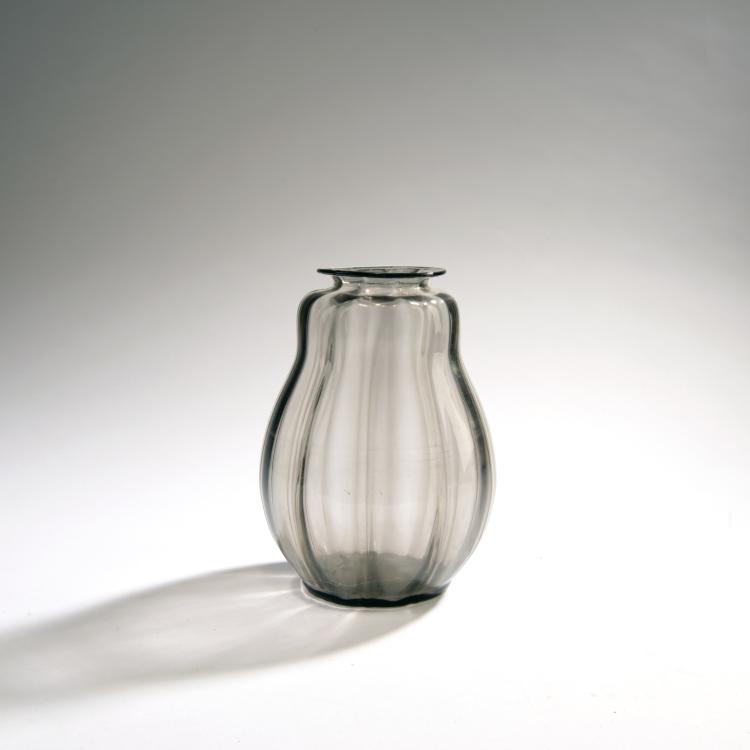 Hauptbild zu Objekt, Vase, um 1925, Andries Dirk Copier, Leerdam, Glasfabriek, 155B 341