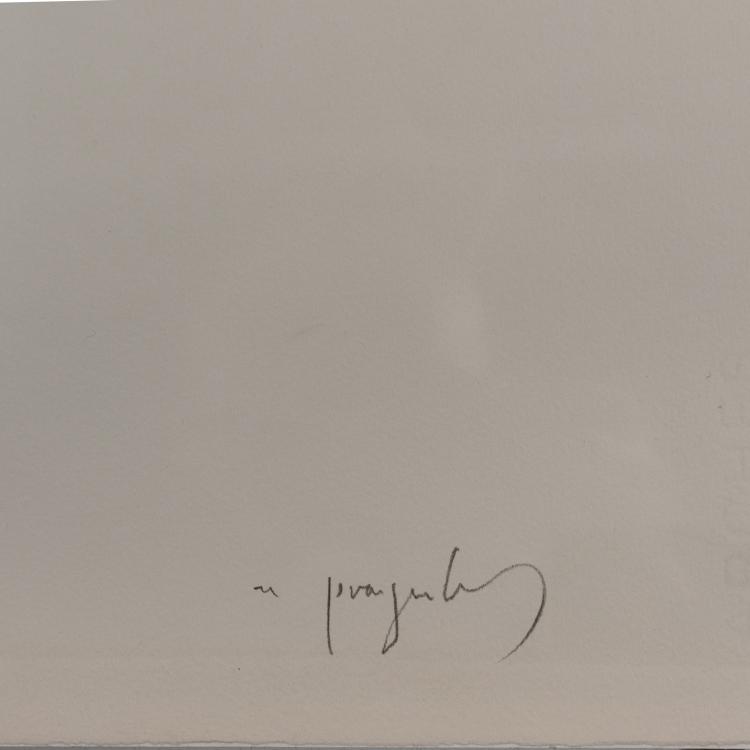 Bild 3 zu Objekt, 'I' and Untitled, 1988 and 1991, Norbert Prangenberg, Edition Griffelkunst, Hamburg, 154D 498