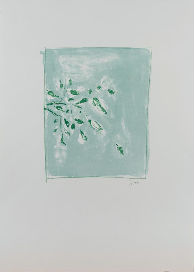 Hauptbild zu Objekt, 'Leaves', 1986, Thomas Sch&uuml;tte, Edition Griffelkunst, Hamburg, 154D 513